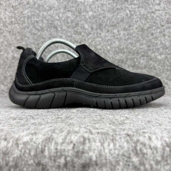 ✅Softwalk Womens Size 9 Black Slip-On casual Comfort Walking Shoes Relax Loafers - Picture 1 of 12